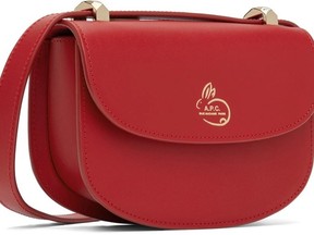 APC 'Mini Geneve' Lunar New Year bag, $540 at SSENSE, ssense.com. Handout (single use)