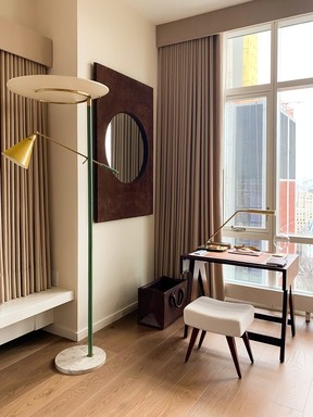Interior design by Melissa Bowers featuring vintage items.