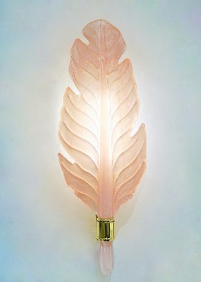 Vintage Murano glass sconce.