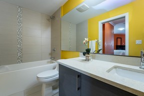 Port Coquitlam condo bathroom