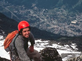 Barry Blanchard, seen here in his early days, suffered a brain injury after a fall down a flight of stairs. The world renowned alpinist struggled to regain his memories so he could tell his story in the film Spindrift. The film will be playing at this year's Vancouver International Mountain Film Festival.