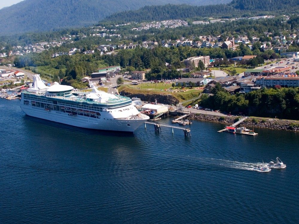 Cruise ship in Prince Rupert. Credit/Government of B.C. 