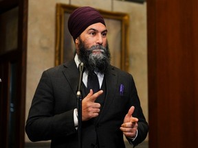 NDP Leader Jagmeet Singh called on Prime Minister Justin Trudeau to “protect” publicly funded health care while negotiating with the provinces on funding. He said one of the conditions of the money should be “straight-up no privatization.”