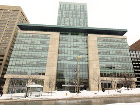The Treasury Board of Canada Secretariat (TBS) headquarters in Ottawa. The TBS says the union’s demands for its 120,000 employees would cost nearly $10 billion over the next three years.