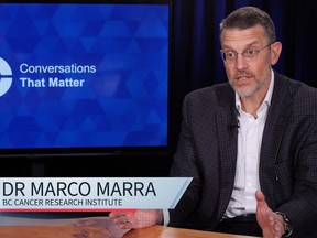 Marco Marra of B.C. Cancer.