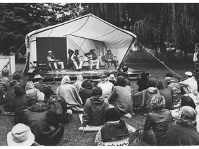1980 Vancouver Folk Music festival.