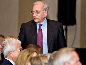 Nelson Peltz, a billionaire activist investor who holds a seat on the board of H.J. Heinz Co., stands as he is introduced during the H.J. Heinz Co. Annual Meeting of Shareholders in Pittsburgh, Pennsylvania, U.S., on Wednesday, Aug. 12, 2009.