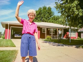 The August 1991 photo of mother and father Deanna Dyckman waving goodbye at their home in Sioux City, Iowa, was the beginning of a 27-year project that ended with the death of their parents.