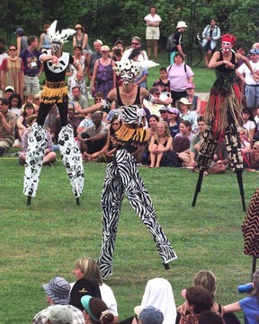 1998 - Mortal Coil perform at the Vancouver  Folk Music Festival, Jericho Beach Park.