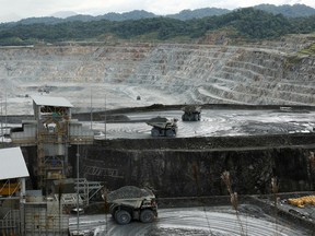 A general view of Cobre Panama mine owned by Canada's First Quantum Minerals in Donoso, Panama Dec. 6, 2022.