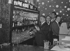 1968 photo of Filippone brothers at the Penthouse Night Club — Joe Philliponi, Mickey Filippone and Ross Filippone. (Joe’s name was mangled by a Canadian immigration officer and it stuck.)