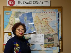 Marian Lam of JBC Travel Canada says there are very few flights to and from Vancouver from China and Hong Kong.