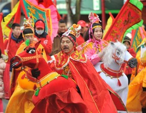 The Chinatown Lunar New Year Parade was enjoyed by hundreds of people in Vancouver on Sunday.