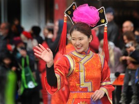 The Chinatown Lunar New Year Parade was enjoyed by hundreds of people in Vancouver on Sunday.