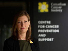 Andrea Seale is CEO of the Canadian Cancer Society.