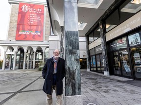 Martin Segger in front of the Royal B.C. Museum on Monday: “Here’s the opportunity to take a very serious look at where the museum is, where it wants to go and where it is in the context of where other museums are in the world, and where we are heading.”