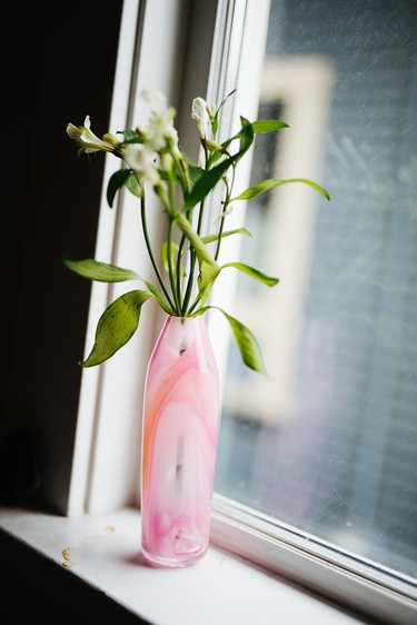 Beautiful vase by Etsy seller Maria Ida Designs.