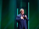 ‘You can say anything you want as long as you find a clever way to say it,’ says Patton Oswalt. ‘I think a lot of people that come under fire are just not being clever. It’s all shock value.’