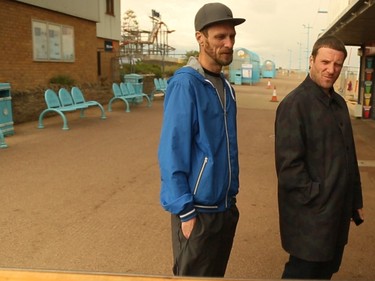 Sleaford Mods (left) Andrew Fearns and Jason Williamson in director Christine Franz documentary Bunch of Kunst.