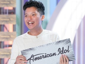 Tyson Venegas was awarded a platinum ticket on American Idol Sunday night for his rendition of of Billy Joel's New York State of Mind.