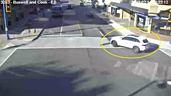 Witnesses sought after two women knocked unconscious in random Richmond assaults Feb. 14, 2023. depict the white Mercedes SUV which drove passed one of the assaults as it was occurring. Investigators believe the driver and/or the occupants of this vehicle may have witnessed one of the assaults.