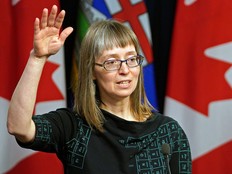 Former Alberta top doctor Deena Hinshaw hired in B.C.
