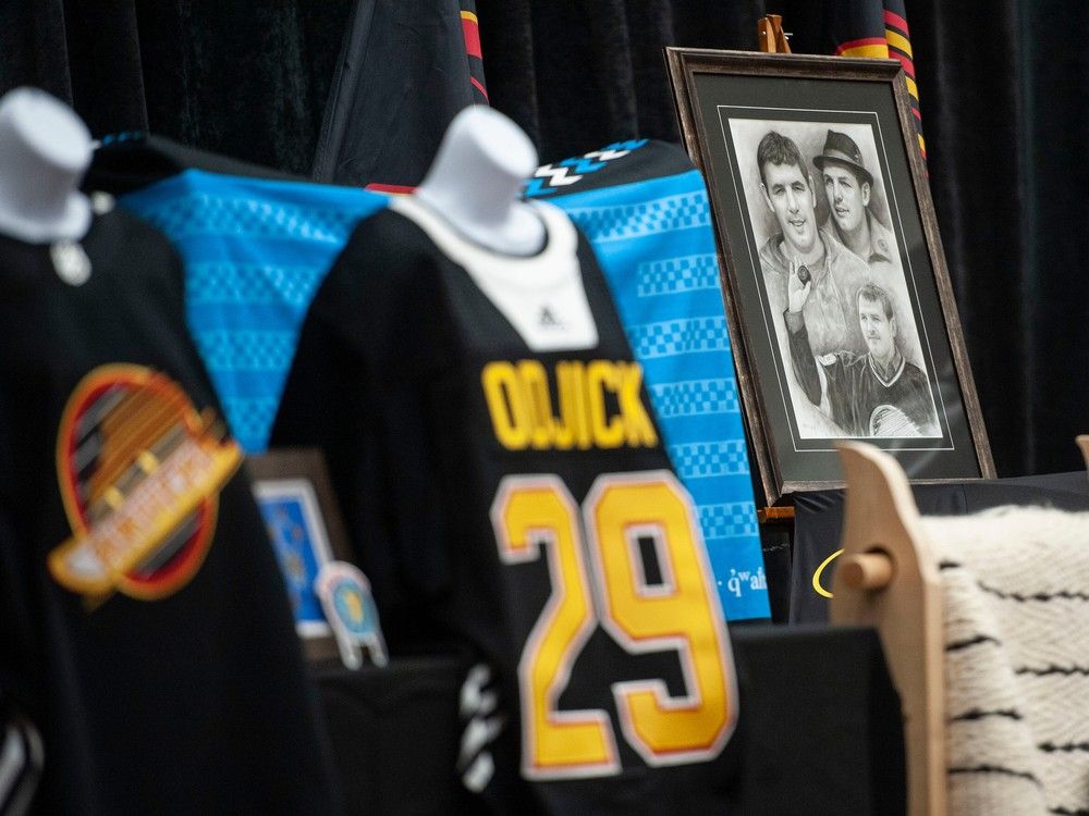 Gino Odjick, a beloved Canucks enforcer, dies at 52