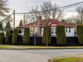 Hells Angels clubhouse at 3598 East Georgia Street, Vancouver. Francis Georgian / Postmedia)