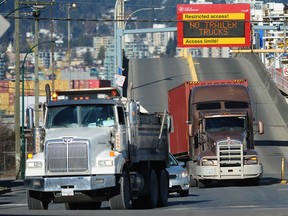 Commercial vehicle carriers in B.C. are required to have electronic logging devices in their vehicles by Aug. 1, 2023.