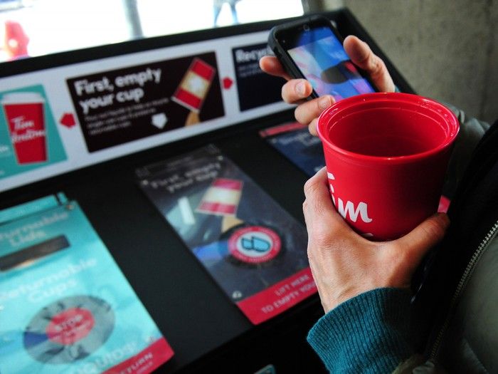 Coffee cups: 3 months later, are they being recycled at Tim Hortons and  Starbucks?