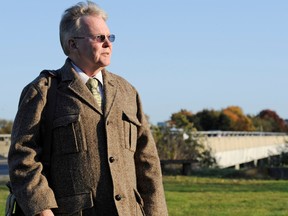 John Redmond was driving over the Dinsmore Bridge when he saw the plane crash.