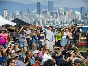 Thousands took part in the 39th annual Vancouver Folk Festival in Jericho Beach Park in Vancouver on July 17, 2016.