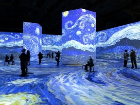 Beyond Van Gogh at the Agriplex in Surrey.