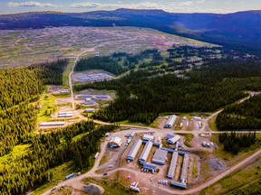 Artemis Gold's Blackwater gold and silver mine in north-central B.C., which just received its mining permit, expects to begin producing gold in the second half of 2024.