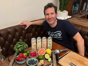 Nick Devine is the mixologist behind Edna's, a line of non-alcoholic cocktails.