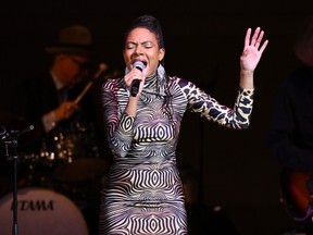 NEW YORK, NEW YORK - MARCH 01: Allison Russell performs onstage during the 36th Annual Tibet House US Benefit Concert & Gala at Carnegie Hall on March 01, 2023 in New York City.