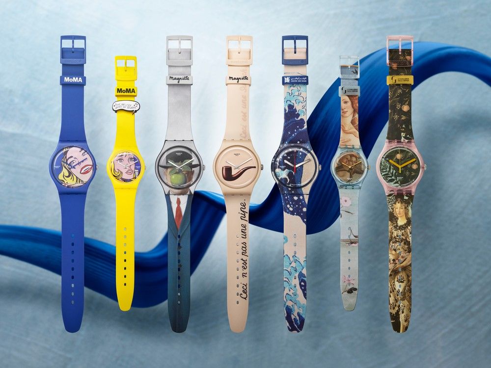 New Swatch collection sees priceless masterpieces adapted
