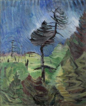 Emily Carr’s 1943 painting Survival.