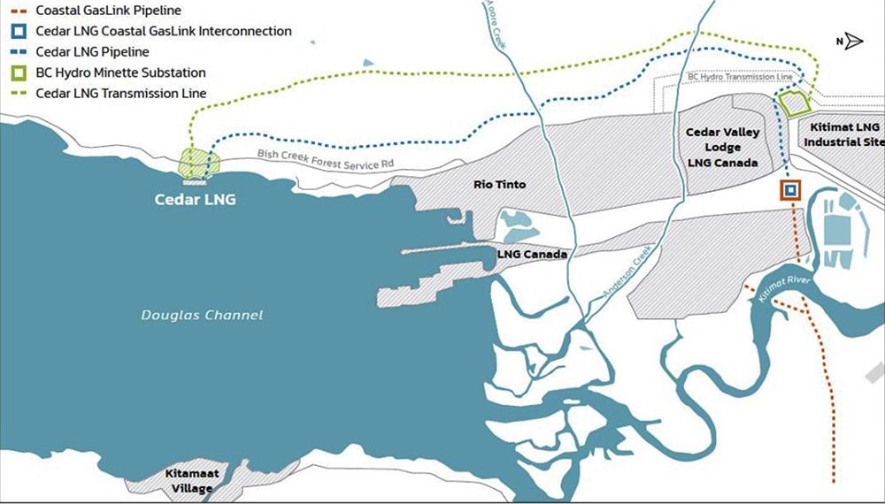 $2.4‑billion Cedar LNG Project On Haisla Land Near Kitimat Gets B.C. OK ...