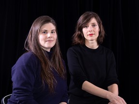 Odd Eyes Film's Emily Sheff, left, and Marie Hammje are passionate about telling stories that challenge stereotypically female narratives. SUPPLIED