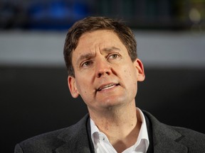 B.C. Premier David Eby pictured in January. (Photo by Jason Payne/ PNG) (For story by Katie DeRosa) [PNG Merlin Archive]