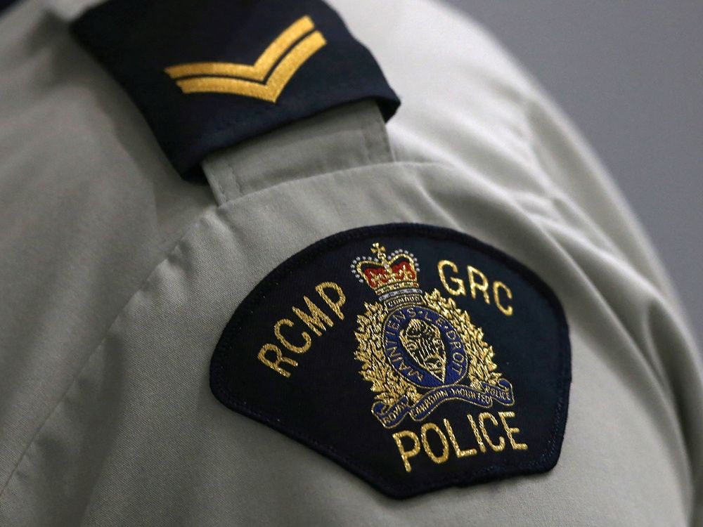 File photo of an RCMP crest.