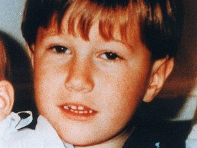 A family photo of Michael Dunahee, who went missing from a Victoria playground on March 24, 1991 at age 4.