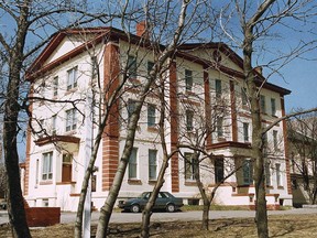 The Mount Cashel Orphanage is shown in a 1989 photo.