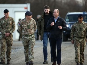 Prince William surprise visit to Poland March 2023 Avalon