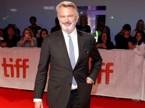 Sam Neill, seen here at the Toronto International Film Festival, is 'mourning' the departure of New Zealand's Prime Minister Jacinda Ardern.