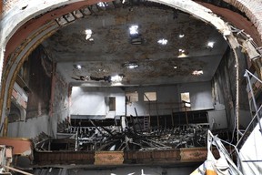 The interior of the Pantages Theatre at 144-150 East Hastings in Vancouver, B.C. as it was being demolished on Aug. 23, 2011.