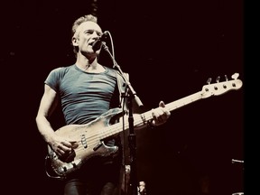 Sting's My Songs tour stops at Rogers Arena in Vancouver on Sept. 29, 2023.