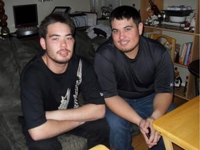 Facebook photograph of Carlo and Erick Fryer, whose bodies were found on a Forest Service Road near Naramat.