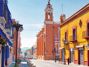 Puebla's historic centre is a colourful blend of Mexican and French influences that delights visitors.